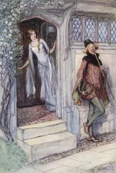 Illustration für Die lustigen Weiber von Windsor